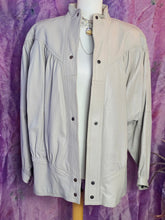 Load image into Gallery viewer, 80s Leather Jacket