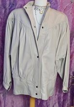 Load image into Gallery viewer, 80s Leather Jacket