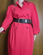 Load image into Gallery viewer, 80s Pleated Blazer Dress