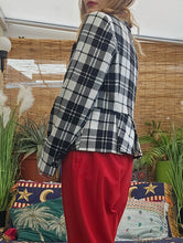 Load image into Gallery viewer, Vintage Plaid Blazer