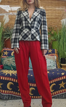 Load image into Gallery viewer, Vintage Plaid Blazer