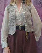 Load image into Gallery viewer, Vintage Knitted Waistcoat