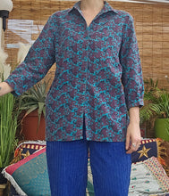 Load image into Gallery viewer, 70s Paisley Flannel Shirt