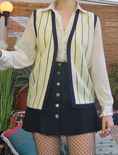 Load image into Gallery viewer, 80s Old Money Sweater Vest