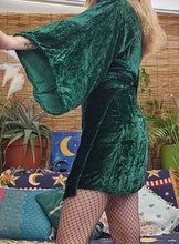 Load image into Gallery viewer, Vintage Velvet Wrap Dress