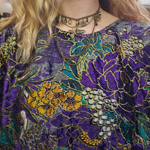 Load image into Gallery viewer, 80s Velvet Whimsy Sweater