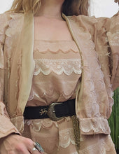 Load image into Gallery viewer, 80s Lace Frank Usher Suit