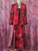 Load image into Gallery viewer, Y2K Velvet Whimsigoth Suit