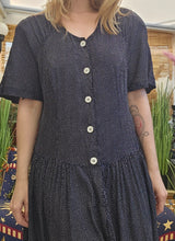 Load image into Gallery viewer, 90s Button Down Picnic Dress