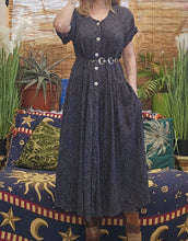 Load image into Gallery viewer, 90s Button Down Picnic Dress