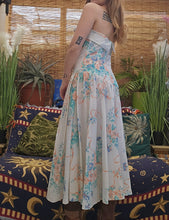Load image into Gallery viewer, 80s Boned Spring Dress