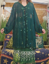 Load image into Gallery viewer, Y2K Sheer Beaded Duster