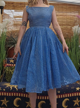 Load image into Gallery viewer, 1950s Tinsel Prom Dress