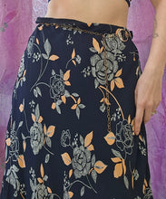 Load image into Gallery viewer, Y2K Asymmetrical Midi Skirt