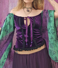 Load image into Gallery viewer, Handmade Whimsigoth Top