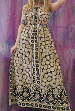 Load image into Gallery viewer, Vintage Block Print Dress