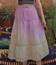 Load image into Gallery viewer, Hand Dyed Cotton Fairy Skirt