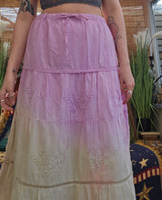 Load image into Gallery viewer, Hand Dyed Cotton Fairy Skirt