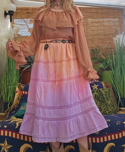 Load image into Gallery viewer, Hand Dyed Cotton Fairy Skirt