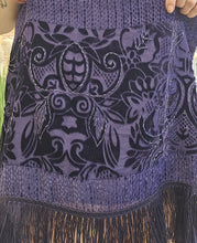 Load image into Gallery viewer, Y2K Velvet Fringe Dress