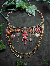 Load image into Gallery viewer, 'Golden Hour' Treasure Charm Choker