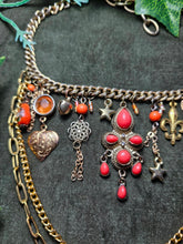 Load image into Gallery viewer, 'Golden Hour' Treasure Charm Choker