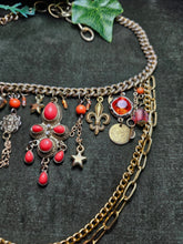 Load image into Gallery viewer, 'Golden Hour' Treasure Charm Choker