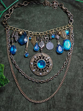Load image into Gallery viewer, 'April Showers' Treasure Charm Choker