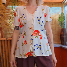 Load image into Gallery viewer, 90s Cottage Core Blouse