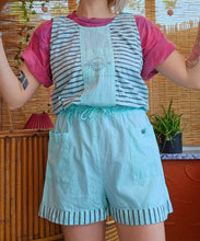 Load image into Gallery viewer, 80s Pastel Pinafore Playsuit