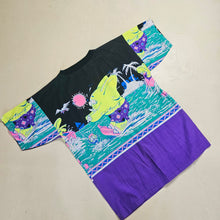 Load image into Gallery viewer, 90s Neon Print Cotton Crew Neck