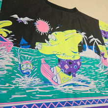 Load image into Gallery viewer, 90s Neon Print Cotton Crew Neck