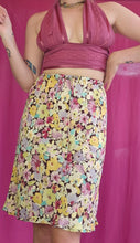Load image into Gallery viewer, Y2K Floral Draw Skirt