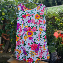 Load image into Gallery viewer, 1970s Flower Power Micro Mini Dress