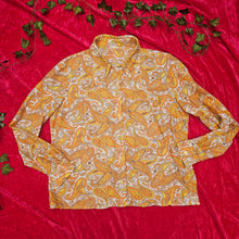 Load image into Gallery viewer, 1970s Paisley Blouse