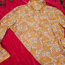 Load image into Gallery viewer, 1970s Paisley Blouse