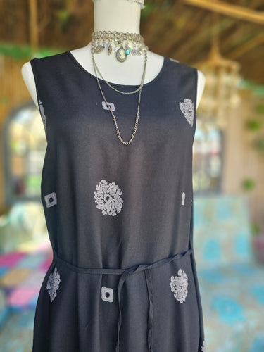 90s Grunge Midi Dress