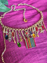 Load image into Gallery viewer, &#39;Tutti Frutti&#39; Treasure Charm Choker