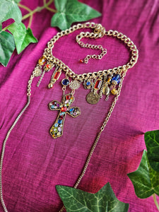 'Sleeping Beauty' Treasure Charm Choker