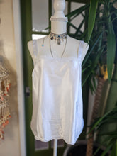 Load image into Gallery viewer, 80s White Cami