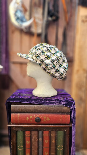 Vintage Textured Baker Boy Hat