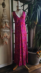 90s Paisley Long Dress