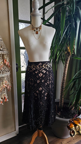 Y2K Whimsy Midi Skirt