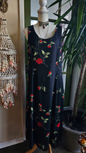 Load image into Gallery viewer, 90s Rose Print Dress
