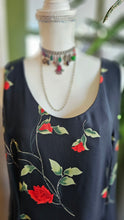 Load image into Gallery viewer, 90s Rose Print Dress