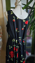 Load image into Gallery viewer, 90s Rose Print Dress