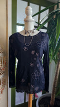 Load image into Gallery viewer, Y2K Long Sleeve Mesh Top
