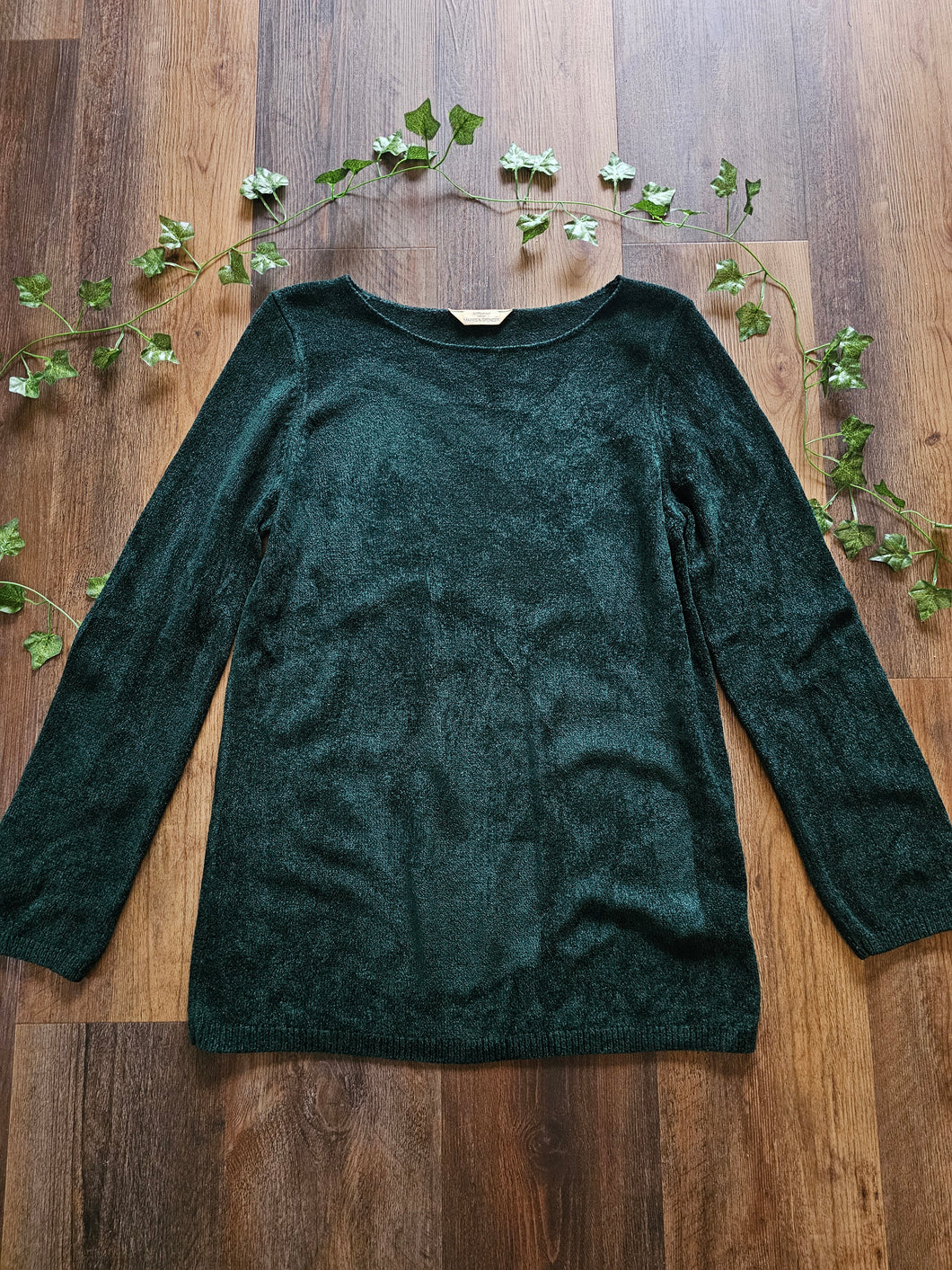 90s Bottle Green Jumper