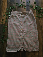Load image into Gallery viewer, 80s High Waisted Skirt