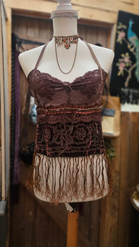 Whimsigoth Halterneck Top